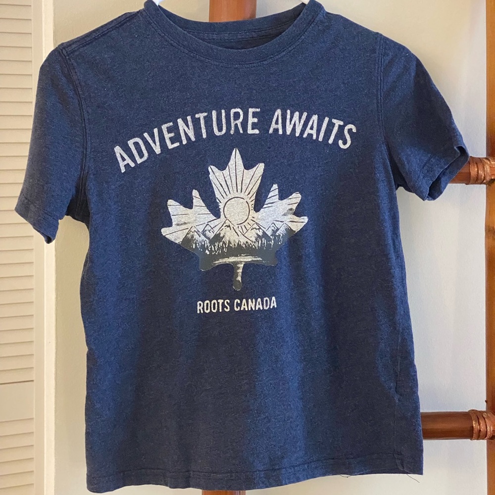 ROOTS CANADA COTTON YOUTH LARGE TEE